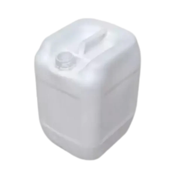 Bidón Mauser de 20 litros, fabricado en HDPE, apto para líquidos y alimentos, con tapa rosca.