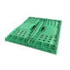 Caja Hortalicera Plegable 50 LTS fabricada en Polipropileno virgen, ideal para almacenamiento y distribución de frutas, plegable para ahorro de espacio.