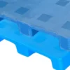 Pallet liso apilable, higiénico, con o sin bordes, ideal para carga pesada en alimentos, minería y más.