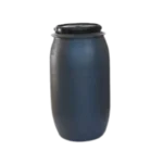 Tapa Rosca 230 Lts Gris, fabricado en HDPE con boca ancha y tapa rosca, ideal para agua, aceite y químicos.