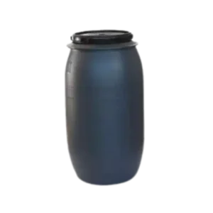 Tapa Rosca 230 Lts Gris, fabricado en HDPE con boca ancha y tapa rosca, ideal para agua, aceite y químicos.
