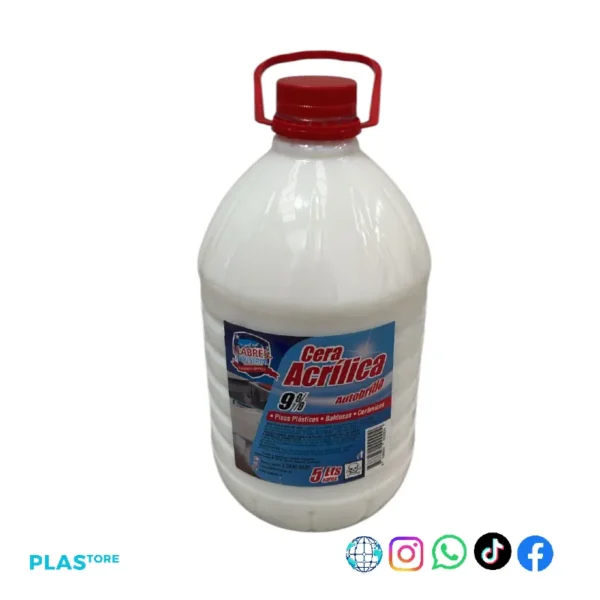 Cera Autobrillo 5 Lts Al 9% Llabres