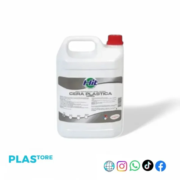 Cera Plastica Negra 5 Lts Virginia