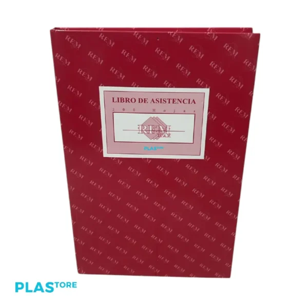 Libro De Asistencia Foliado 200 Hojas Rem