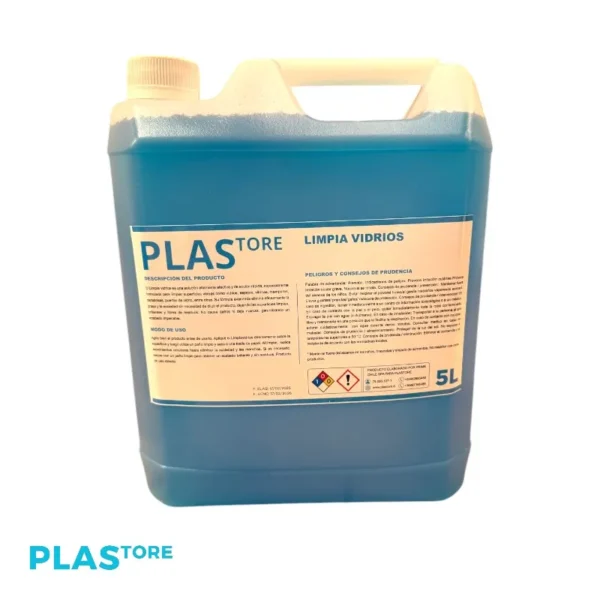 Limpia Vidrios  5 Lts Plastore