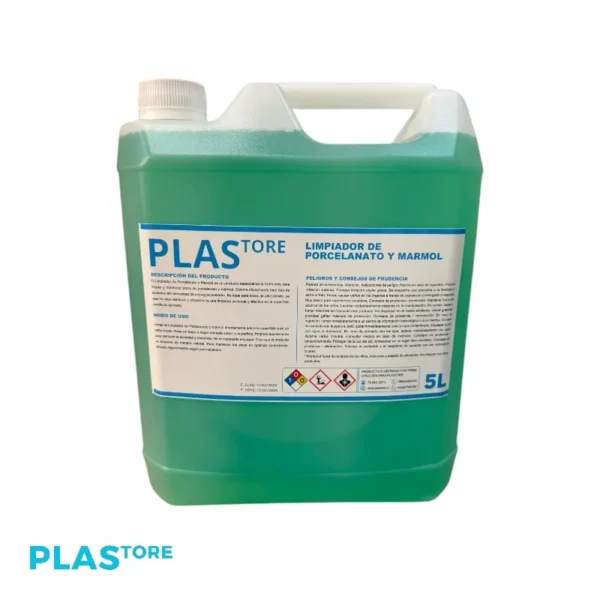 Limpiador De Porcelanato y Marmol 5 Lts Plastore