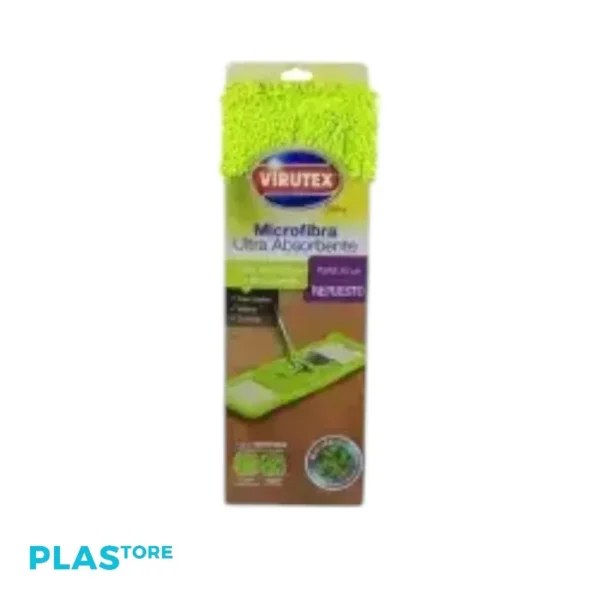 Repuesto Mopa Plana Microfibra 45 Cm Virutex