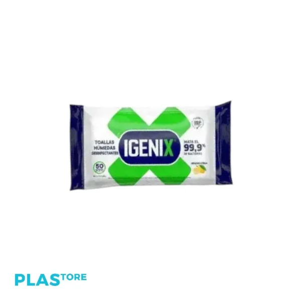 Toallas Desinfectantes Igenix 50 Unid
