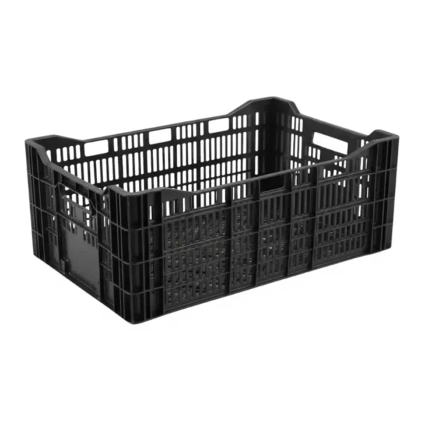 Caja Hortalicera Bulbo Wenco de 60x40x24 cm es la solución profesional definitiva para el trabajo rudo en terreno. Construida en plástico industrial de alta densidad, soporta grandes cargas sin deformarse y cuenta con un diseño apilable ultra estable que ahorra espacio en bodegas y transporte. Encuéntrala al mejor precio en Plastore.
