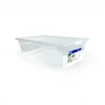 Caja Organizadora Mybox Wenco de 6 Litros es el modelo perfecto para el orden menudo. Al tener tanto el cuerpo como la tapa transparentes, te permite revisar qué hay dentro desde cualquier ángulo sin siquiera abrirla. Su tapa con cierre click protege tus pertenencias del polvo, siendo ideal para el baño, el clóset o el escritorio. Encuéntrala al mejor precio en Plastore.