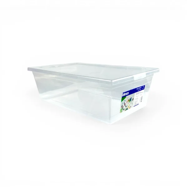 Caja Organizadora Mybox Wenco de 6 Litros es el modelo perfecto para el orden menudo. Al tener tanto el cuerpo como la tapa transparentes, te permite revisar qué hay dentro desde cualquier ángulo sin siquiera abrirla. Su tapa con cierre click protege tus pertenencias del polvo, siendo ideal para el baño, el clóset o el escritorio. Encuéntrala al mejor precio en Plastore.