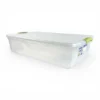Caja Organizadora Plastica Transparente de 32 litros wenco con tapa, manillas ergonomicas y asa de agarre modelo wenbox 32 litros - Plastore | Plastore spa | plastore.cl | wenco