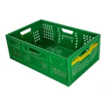 Canasto Plástico Plegable de 50 Litros de Plastore es la solución definitiva para optimizar tus trayectos de reparto y bodegaje. Construido en HDPE virgen industrial, su cuerpo calado protege la frescura de tus hortalizas y resiste de forma impecable el frío de los frigoríficos. Cuenta con seguros naranjas abatibles para colapsarlo por completo cuando está vacío, permitiendo que tus camiones regresen al centro de distribución con la máxima capacidad libre. ¡Encuéntralo al mejor precio en Plastore!