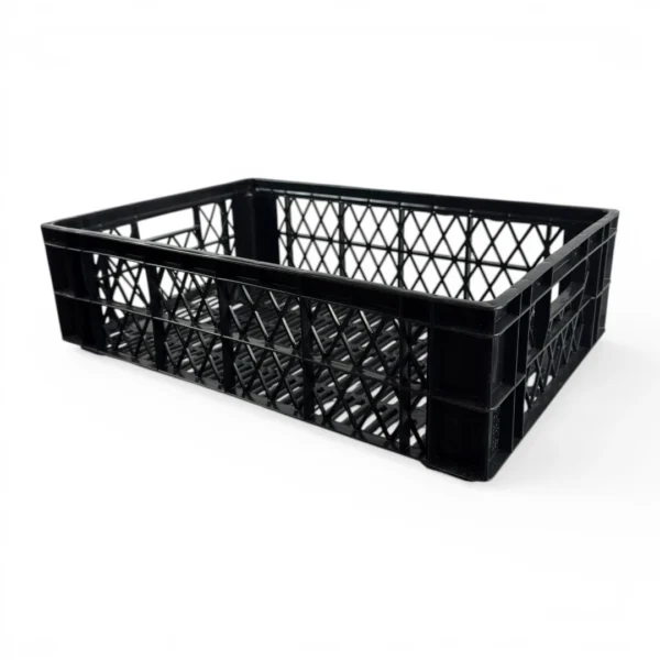 Caja Multiuso Pollo Wenco Negro Grafito | Caja Pollera 60x40x17 cm