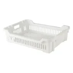 la Caja Universal Wenco de 26 Lts es el activo clave para optimizar tus faenas logísticas: Industria Pesquera y Acuícola: Perfecta para la recolección, almacenamiento y traslado seguro de mariscos, pescados congelados, moluscos y crustáceos procesados. Plantas Faenadoras y Alimentos: Ideal para procesos que requieran congelado rápido o escurrimiento continuo de salmueras o líquidos en salas de proceso. Logística Inversa y Distribución: Un contenedor todo terreno que soporta el trato rudo de los puertos, ferias libres y terminales pesqueros chilenos sin romperse.