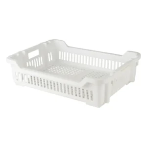 la Caja Universal Wenco de 26 Lts es el activo clave para optimizar tus faenas logísticas: Industria Pesquera y Acuícola: Perfecta para la recolección, almacenamiento y traslado seguro de mariscos, pescados congelados, moluscos y crustáceos procesados. Plantas Faenadoras y Alimentos: Ideal para procesos que requieran congelado rápido o escurrimiento continuo de salmueras o líquidos en salas de proceso. Logística Inversa y Distribución: Un contenedor todo terreno que soporta el trato rudo de los puertos, ferias libres y terminales pesqueros chilenos sin romperse.