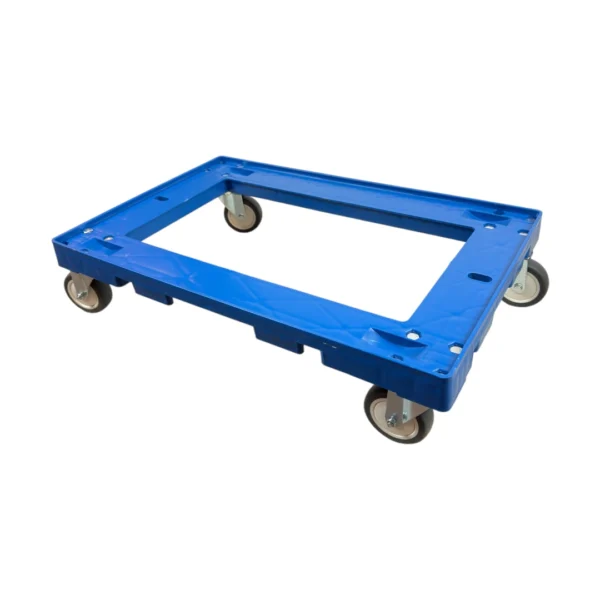 Carro Logístico Plástico Ultra Resistente | Capacidad 100 kg