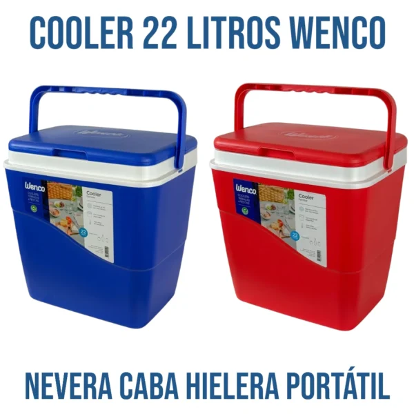 Cooler 22 Litros Wenco | Nevera Cava Hielera Portátil