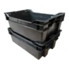Caja Universal Wenco 46 Lts Grafito en Plastore: Dimensiones Industriales Exactas (625x444x226 mm)