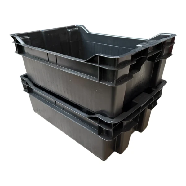 Caja Universal Wenco 46 Lts Grafito en Plastore: Dimensiones Industriales Exactas (625x444x226 mm)
