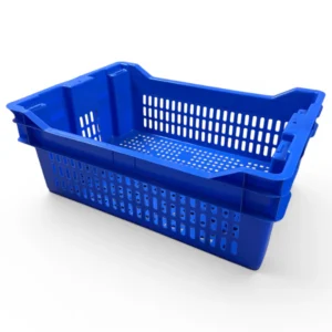 Plastore.cl te trae la Caja Universal 46 Lts RVV, una solución de almacenamiento y transporte versátil y de alta resistencia. Por esta razón, se adapta a las necesidades de diversas industrias, desde restaurantes y catering hasta el comercio, la logística y el almacenamiento general.
