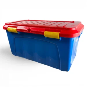 Baúl Organizador Megaforte 90 Litros Con Ruedas Reyplast en Plastore. Así disfrutarás de un almacenamiento móvil, seguro y con estilo profesional