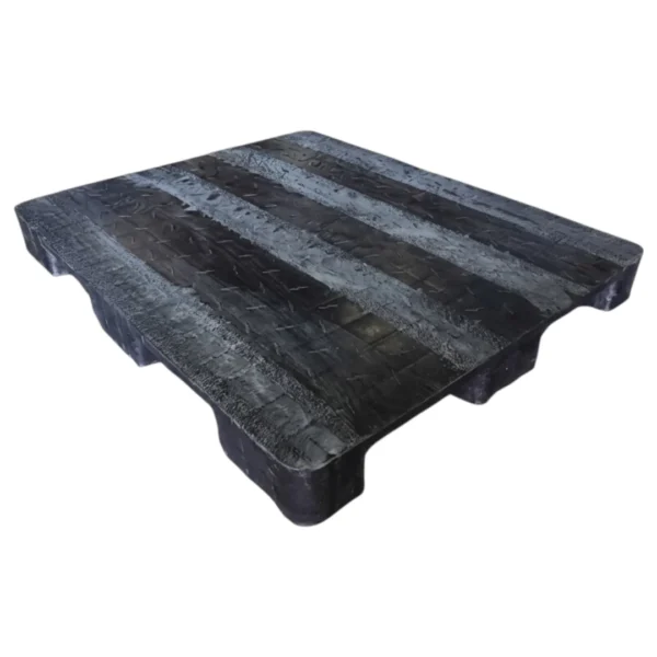Pallet Plástico 9 Tacos Liso 100% Reciclado | EcoPallet 9 Tacos Liso
